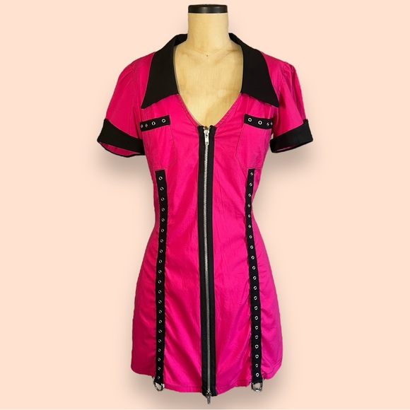 LIP SERVICE Vintage Suspect Device Dress Hot Pink Black 2003 RARE Y2K Punk Emo - divino.acegroup.co.in LIP SERVICE Vintage Suspect Device Dress Hot Pink Black 2003 RARE Y2K Punk Emo - divino.acegroup.co.in